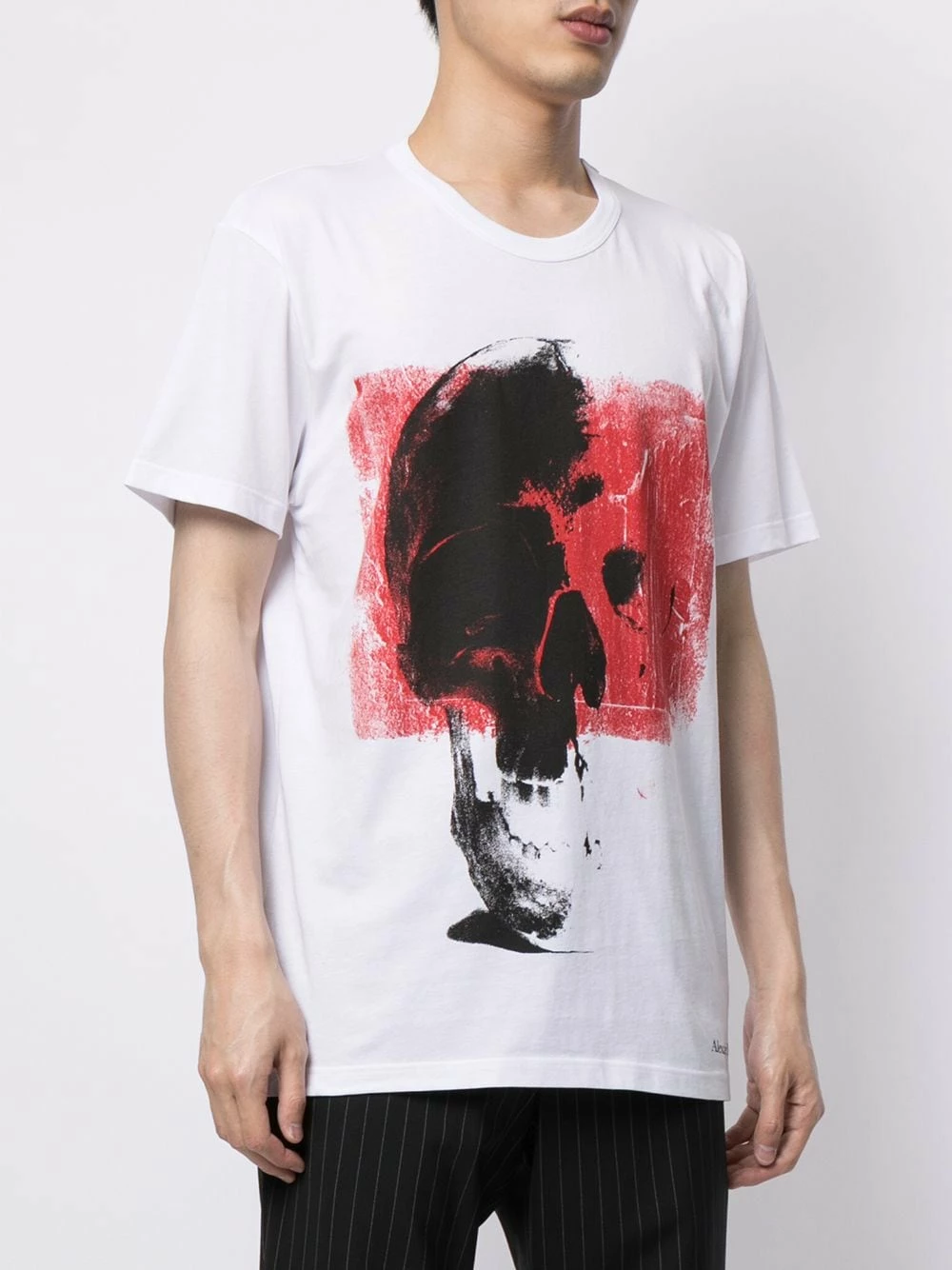 Alexander McQueen Punk Skull oversized T shirt 3 Alexander McQueen Punk Skull oversized T-shirt
