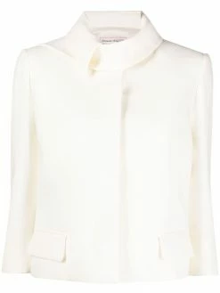 Alexander McQueen tie-neck jacket