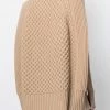 Alexander McQueen knitted wool-cashmere cape