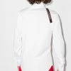 Alexander McQueen logo tape harness shirt