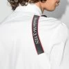 Alexander McQueen logo tape harness shirt