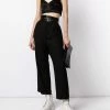 Alexander McQueen Spaghetti strap crop top 6 Alexander McQueen spaghetti-strap crop top