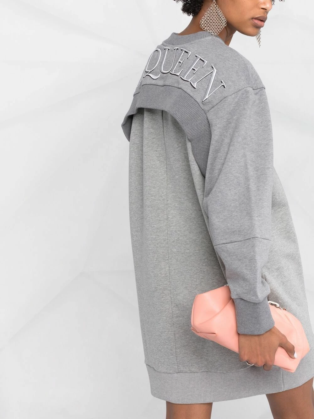 Alexander McQueen Layered sweatshirt dress 3 Alexander McQueen layered sweatshirt dress