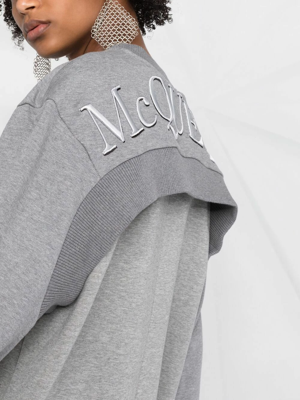 Alexander McQueen Layered sweatshirt dress 5 Alexander McQueen layered sweatshirt dress