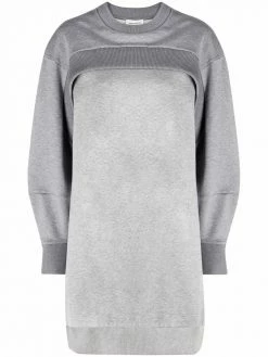 Alexander McQueen layered sweatshirt dress