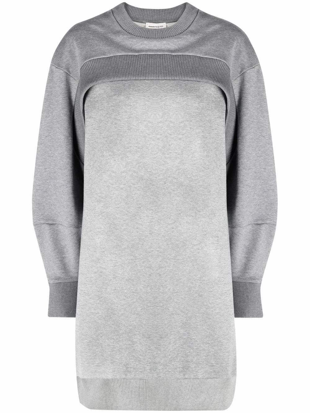 Alexander McQueen Layered sweatshirt dress 1 Alexander McQueen layered sweatshirt dress