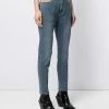 Alexander McQueen panelled skinny jeans