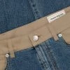 Alexander McQueen panelled skinny jeans