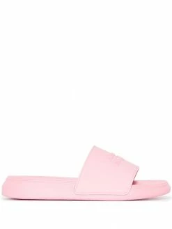 Alexander McQueen logo-embellished flat slides