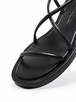 Alexander McQueen crossover strap open-toe flat sandals