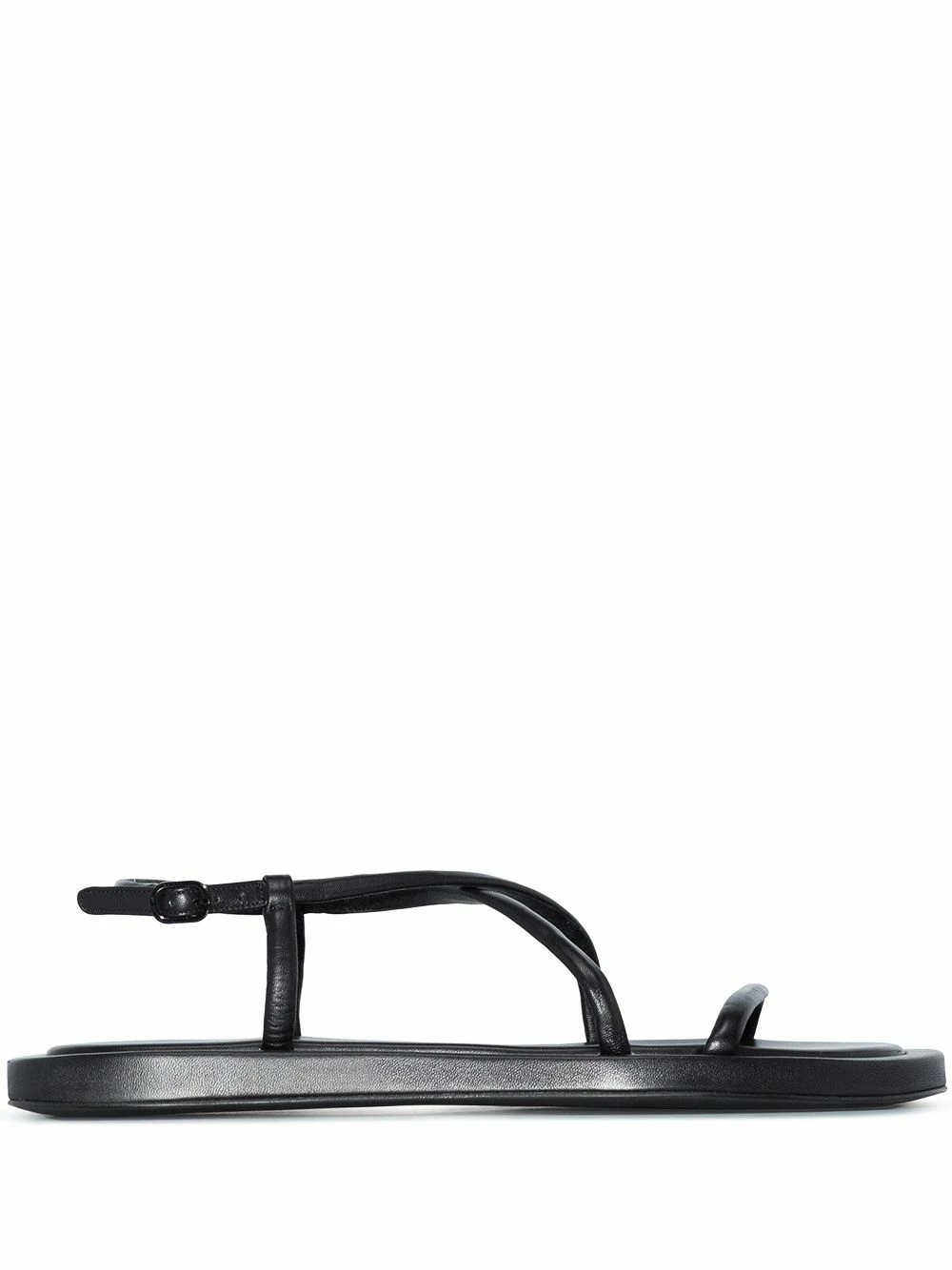 Alexander McQueen Crossover strap open toe flat sandals 1 Alexander McQueen crossover strap open-toe flat sandals
