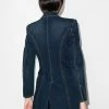 Alexander McQueen Single breasted denim blazer 7 Alexander McQueen single-breasted denim blazer