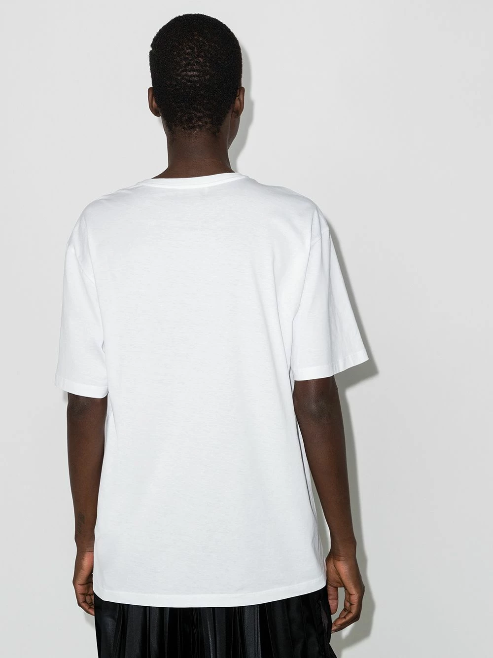 Alexander McQueen Logo print cotton T shirt 3 Alexander McQueen logo-print cotton T-shirt