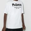 Alexander McQueen Logo print cotton T shirt 6 Alexander McQueen logo-print cotton T-shirt