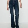 Alexander McQueen high-rise flared jeans