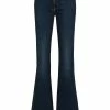 Alexander McQueen high-rise flared jeans