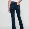 Alexander McQueen high-rise flared jeans