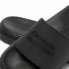 Alexander McQueen logo detail slide sandals