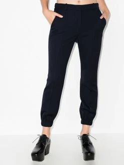 Alexander McQueen tailored wool track pants