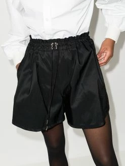 Alexander McQueen drawstring thigh-length shorts