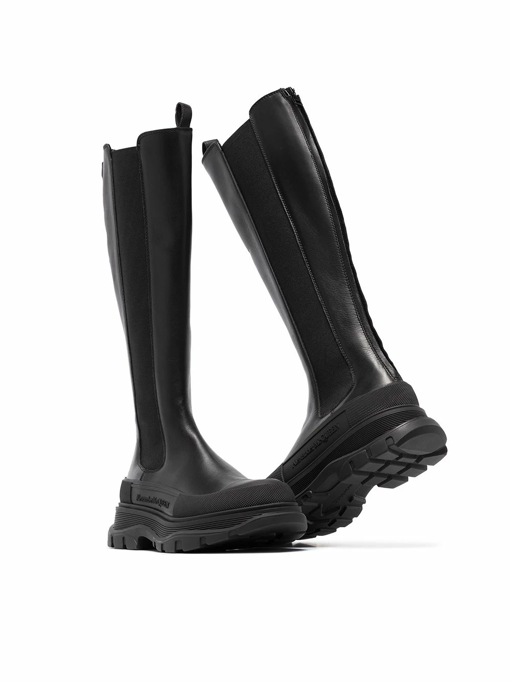 Alexander McQueen Tread Slick knee high boots 3 Alexander McQueen Tread Slick knee-high boots