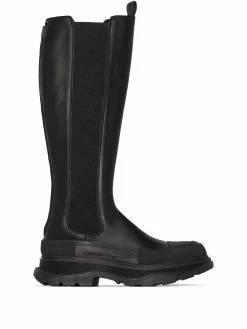 Alexander McQueen Tread Slick knee-high boots