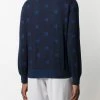 Alexander McQueen skull intarsia-knit crew-neck jumper