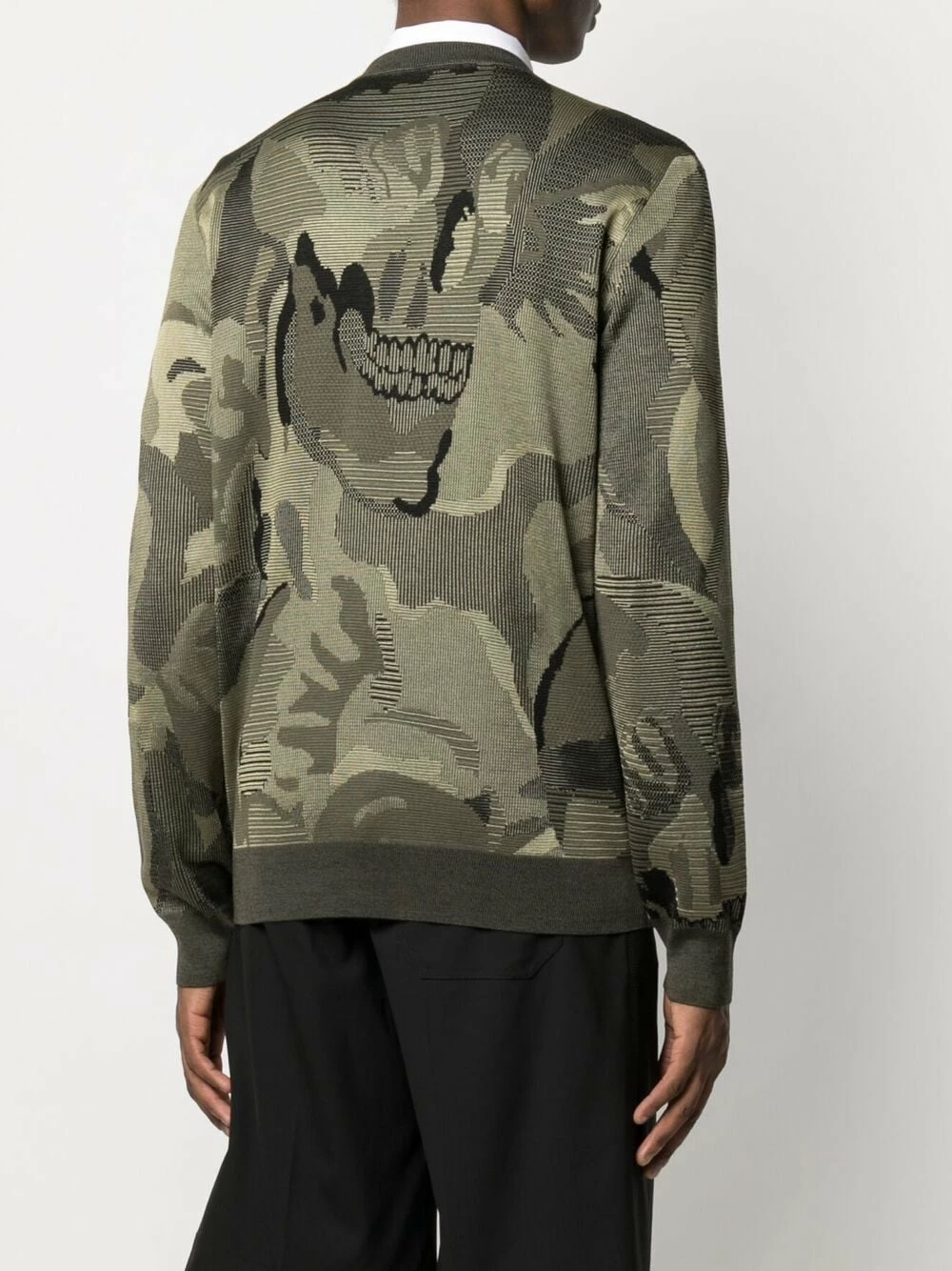 Alexander McQueen Skull camouflage jumper 4 Alexander McQueen skull camouflage jumper