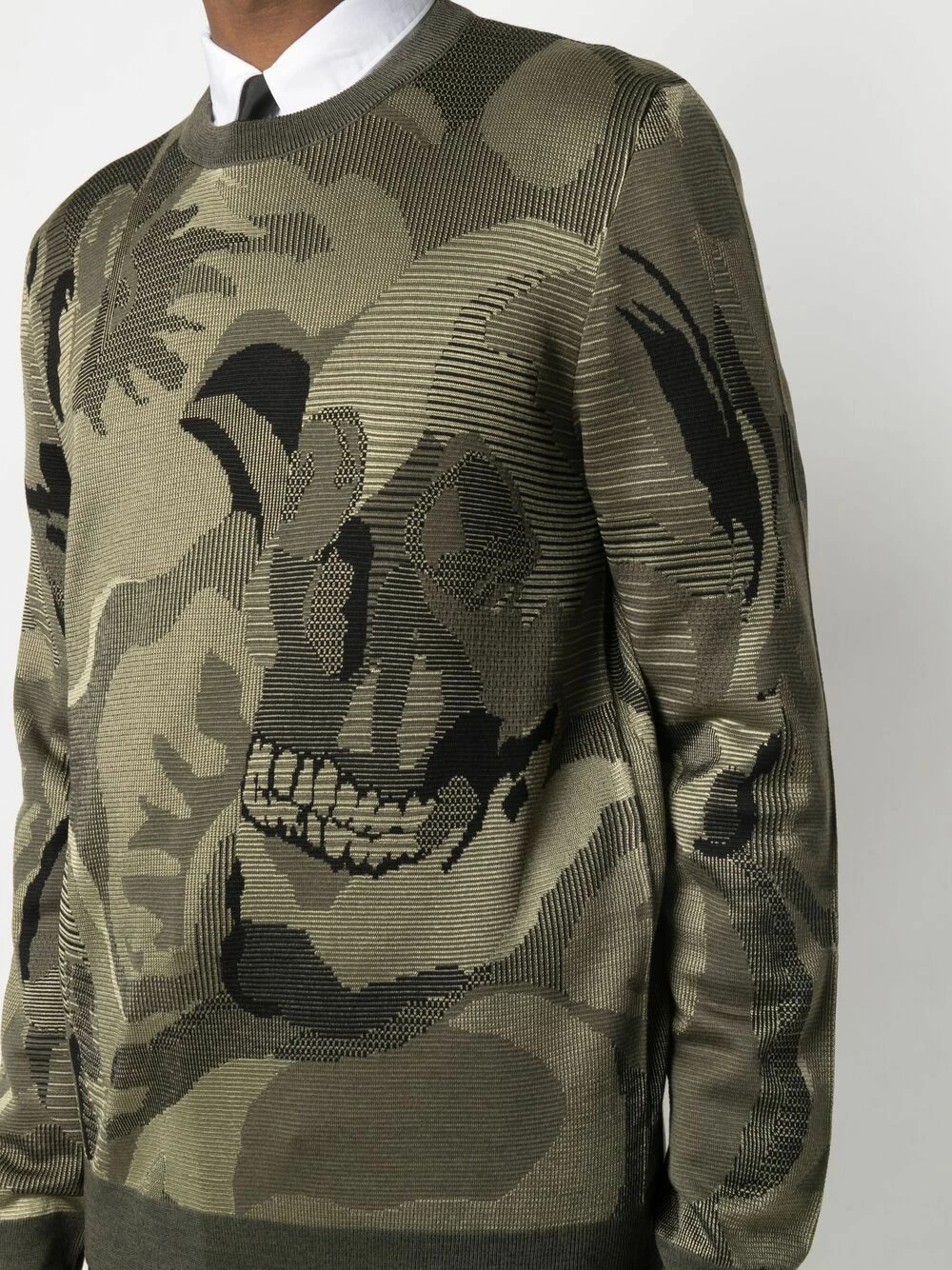 Alexander McQueen Skull camouflage jumper 5 Alexander McQueen skull camouflage jumper