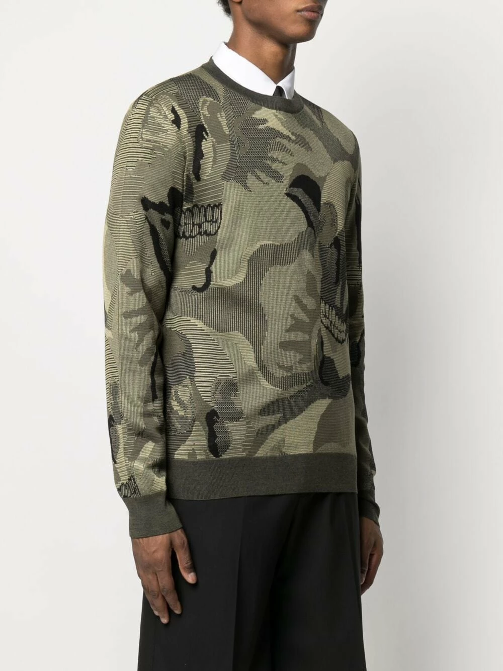 Alexander McQueen Skull camouflage jumper 3 Alexander McQueen skull camouflage jumper