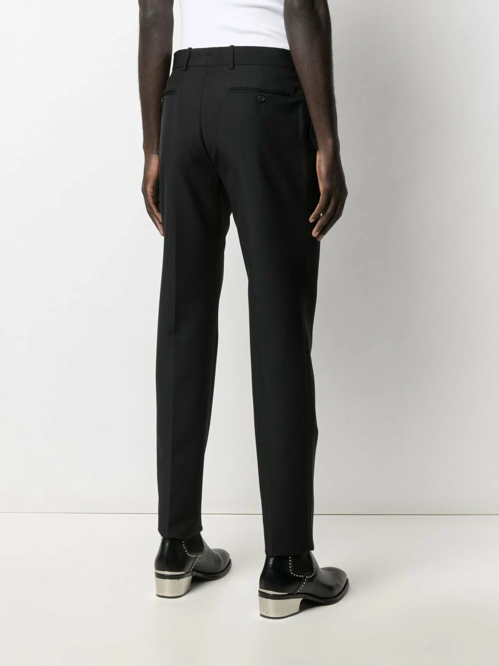Alexander McQueen Slim leg tailored trousers 4 Alexander McQueen slim-leg tailored trousers