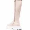 Alexander McQueen Tread knee-high boots