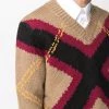 Alexander McQueen Stripe detail knitted jumper 9 Alexander McQueen stripe-detail knitted jumper