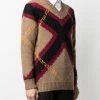 Alexander McQueen Stripe detail knitted jumper 7 Alexander McQueen stripe-detail knitted jumper