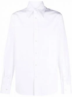Alexander McQueen straight-point collar shirt