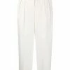 Alexander McQueen cropped cotton trousers