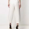 Alexander McQueen cropped cotton trousers