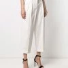 Alexander McQueen cropped cotton trousers
