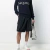 Alexander McQueen logo-embroidered jumper