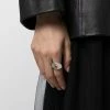 Alexander McQueen Molten polished cocktail ring 4 Alexander McQueen Molten polished cocktail ring