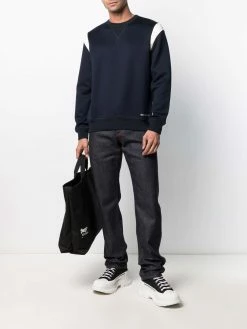 Alexander McQueen contrast-panel sweatshirt