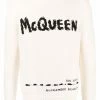 Alexander McQueen Graffiti intarsia-knit jumper