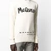 Alexander McQueen Graffiti intarsia knit jumper 7 Alexander McQueen Graffiti intarsia-knit jumper