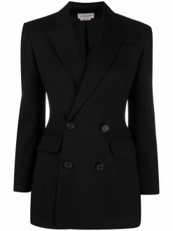 Alexander McQueen double-breasted wool blazer