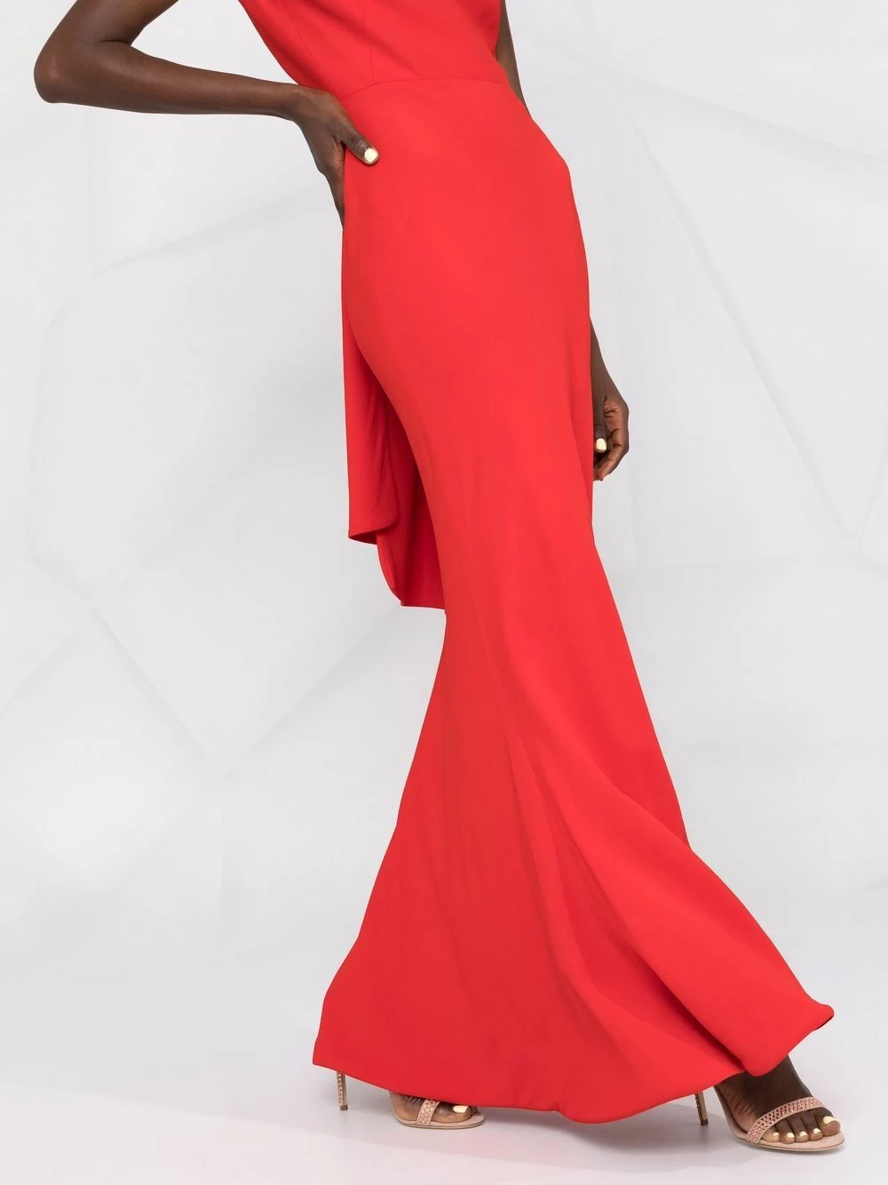 Alexander McQueen Draped halterneck dress 5 Alexander McQueen draped halterneck dress