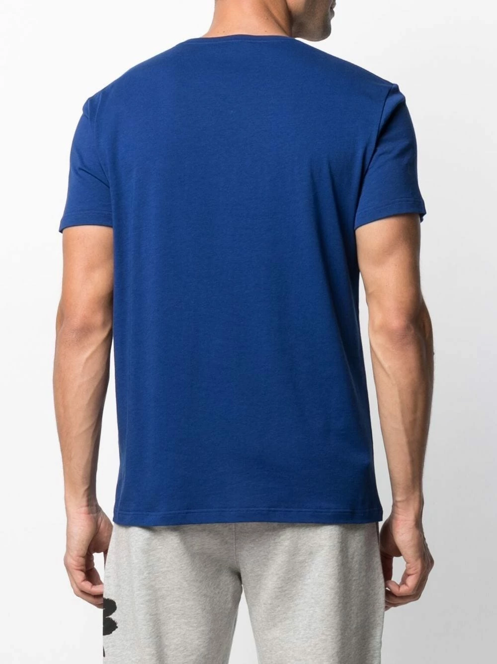 Alexander McQueen Logo embroidered short sleeve T shirt 4 Alexander McQueen logo embroidered short-sleeve T-shirt