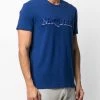 Alexander McQueen Logo embroidered short sleeve T shirt 7 Alexander McQueen logo embroidered short-sleeve T-shirt