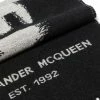 Alexander McQueen graffiti print scarf