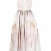 Alexander McQueen tulle toile bow drape dress