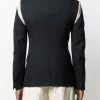 Alexander McQueen panelled wool blazer